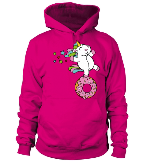 Unicorn Donut Men's Hoodie