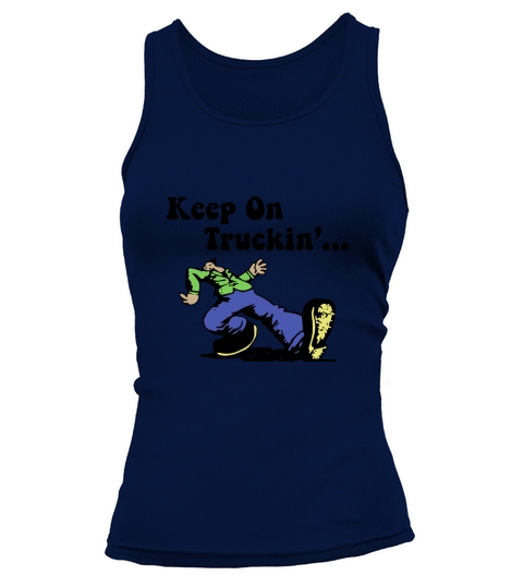 Vintage Keep on Truckin 1970s Tank top Woman