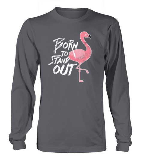 Funny Cute Flamingo Saying Quote Tropic Animal Men's Long Sleeve