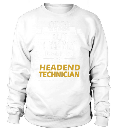 HEADEND TECHNICIAN Dout It Sweatshirt Unisex