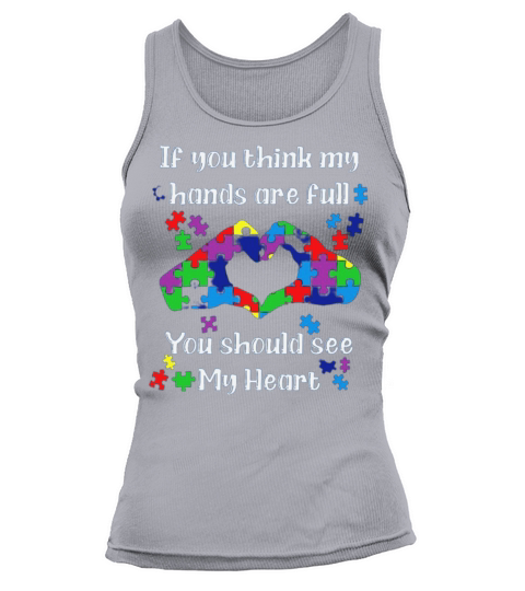 You Should See My Heart - Autism Awareness Women's Tank Top