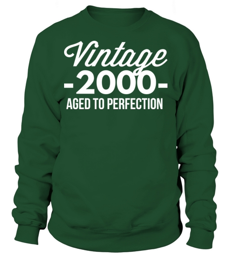Vintage 2000 aged to perfection Women's Sweatshirt