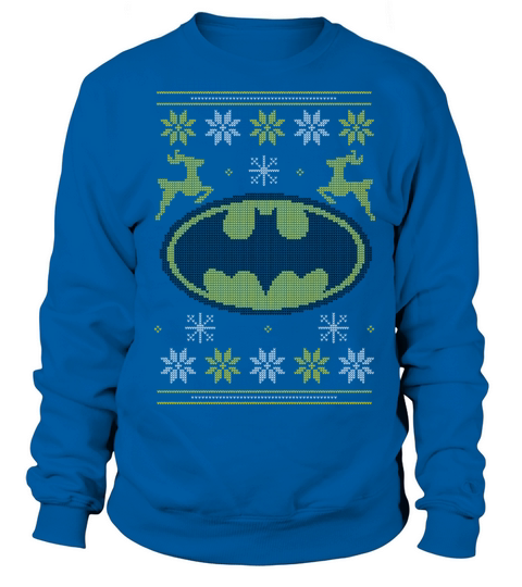 Justice League Batman Ugly Christmas Women's Sweatshirt