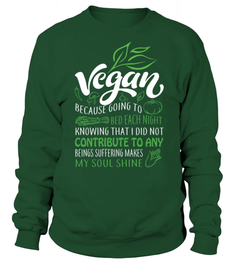 Vegan T Shirt Women's Sweatshirt