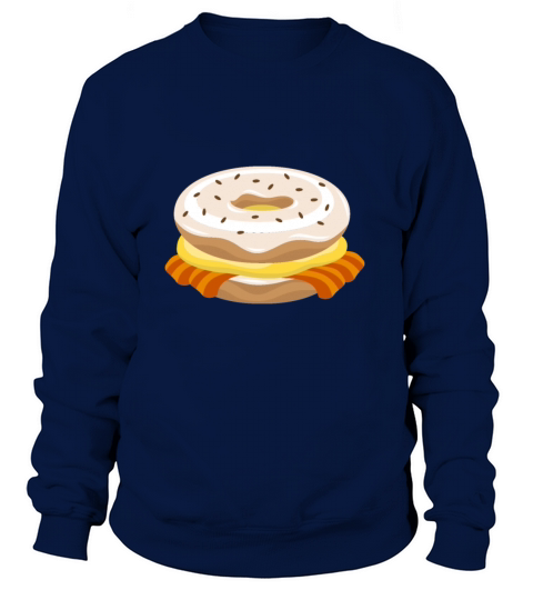 Food Breakfast Doughnut Women's Sweatshirt