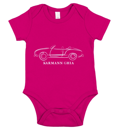 Karmann Ghia Short Sleeve Baby One-Piece