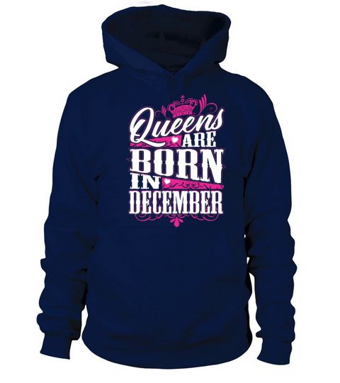 Queens Are Born in December Women's Hoodie