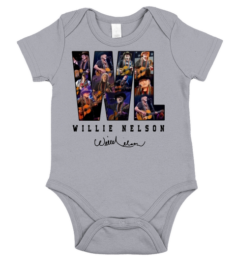 WILLIE NELSON Short Sleeve Baby One-Piece
