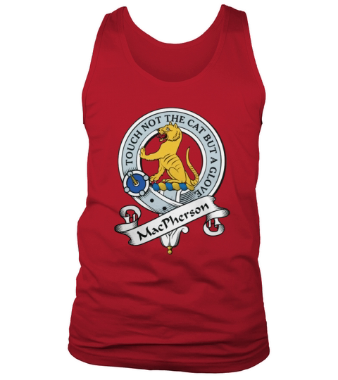 MacPherson Clan Badge Scottish Clan Badges Tank Top Unisex