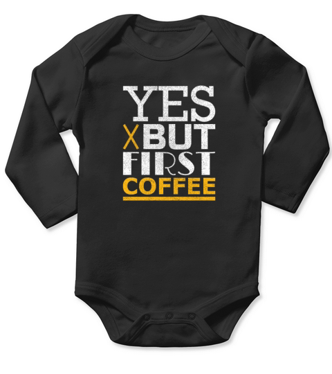Espresso coffee Long Sleeve Baby One-Piece