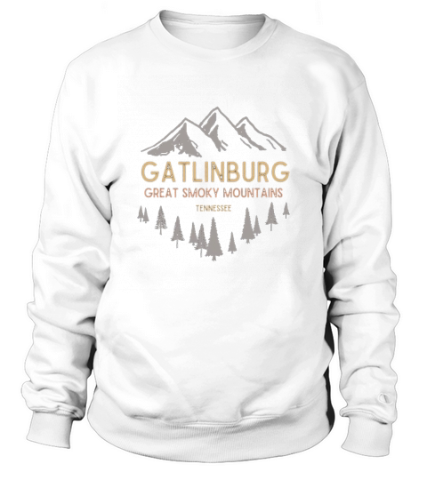 Gatlinburg Tennessee Great Smoky Mountains Souvenir Sweatshirt Unisex