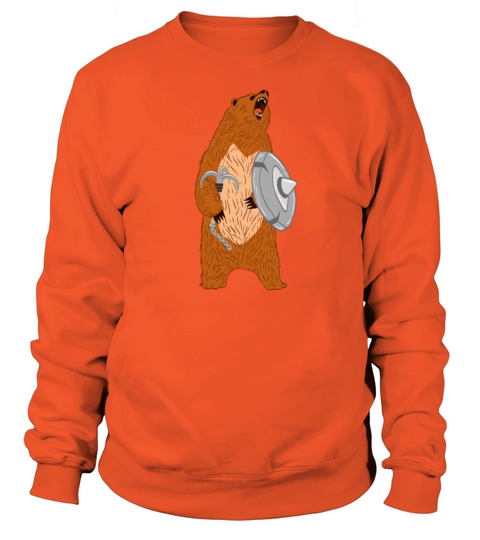 Unique Bear Shirt Nice Outdoor Warrior Funny Bear Women's Sweatshirt