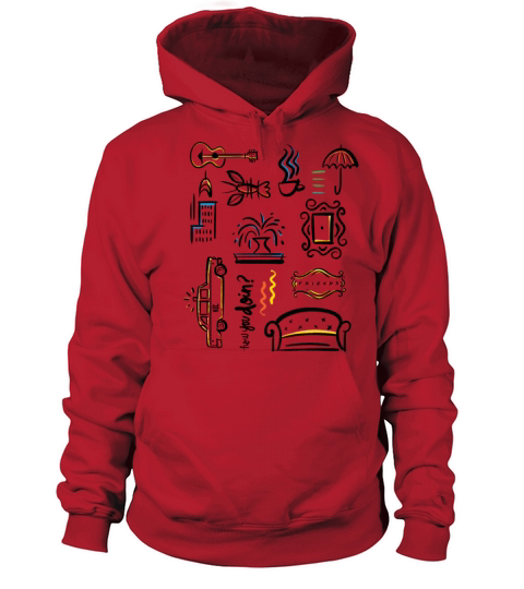 Friends Icons Women's Hoodie