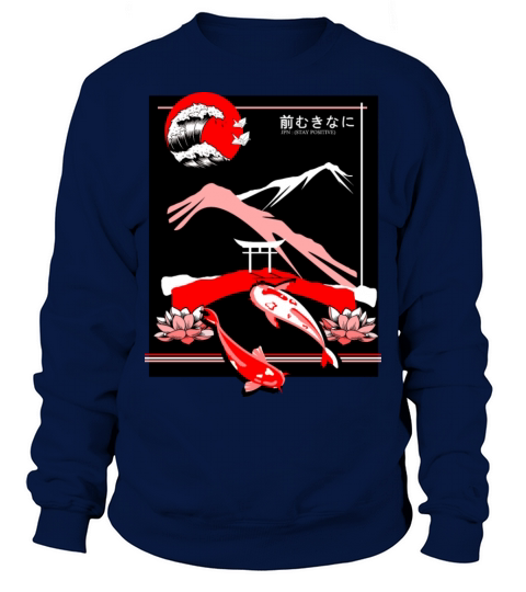 Mount Fiji Japanese Men's Sweatshirt