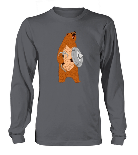 Unique Bear Shirt Nice Outdoor Warrior Funny Bear Women's Long Sleeve