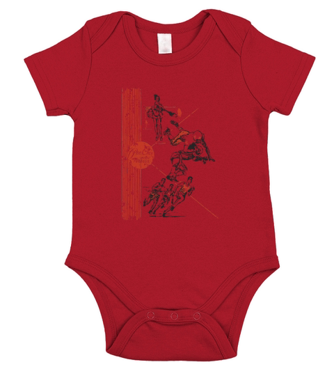 vintage pee chee Short Sleeve Baby One-Piece