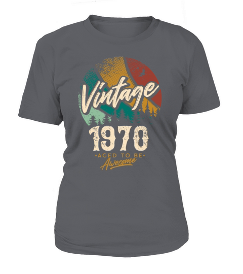 Vintage 1970 birthday gifts for men women bday T-Shirt Woman