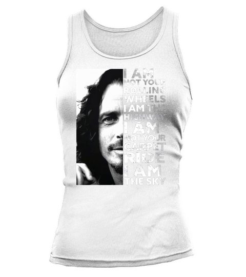 Chris Cornell I am not your rolling wheels I am the highway Tank top Woman