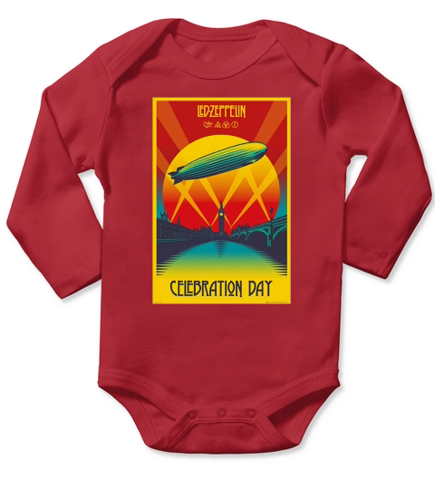 Led Zeppelin Long Sleeve Baby One-Piece