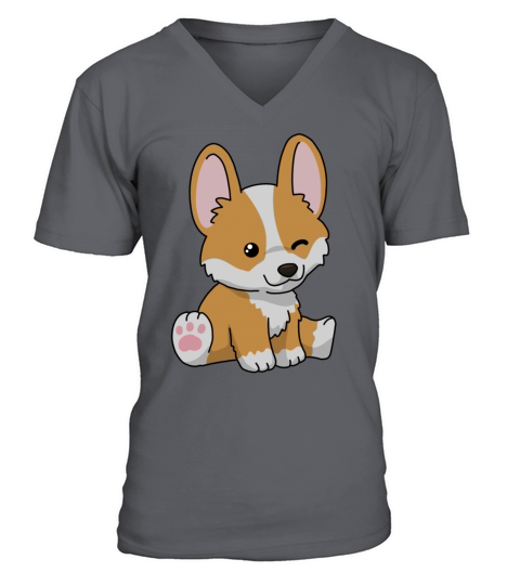 Corgi Gifts For Corgi Lovers Corgi Dog Corgi Men's V-Neck T-shirt