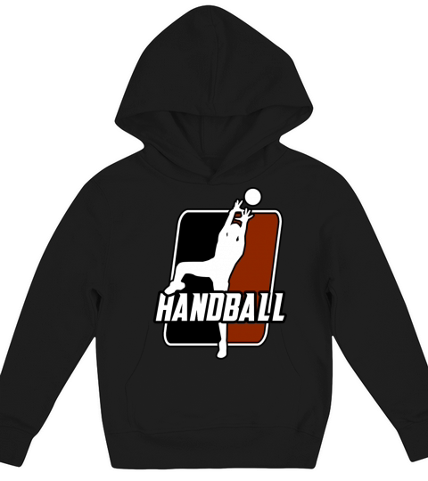 Handball Rahmen Design Kids Hoodie