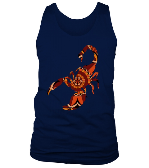 Scorpio Zodiac Birthday Sign Astrology Men's Tank Top