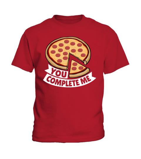 Pizza Valentine Shirt - Funny Valentines Day Gift Kids T-Shirt