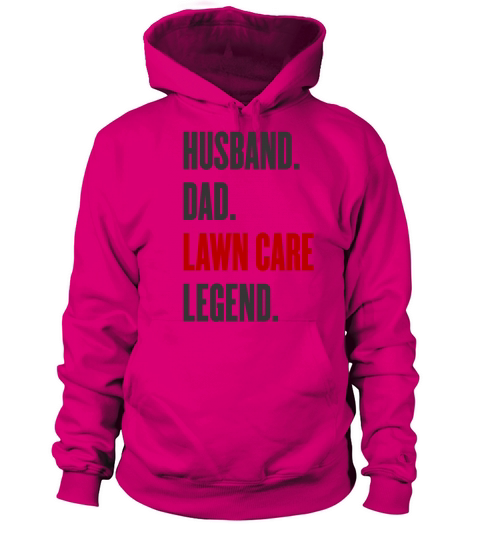Funny Mens Mowing Husband Dad Lawn Care Legend Ya Men's Hoodie
