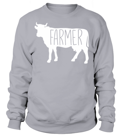 Farmer Cow Women's Sweatshirt