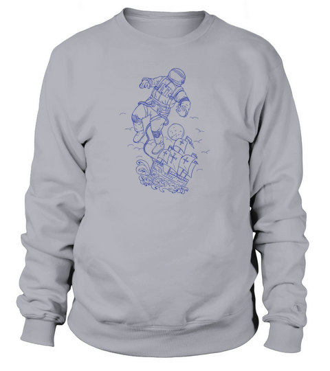Astronaut Tethered Women's Sweatshirt