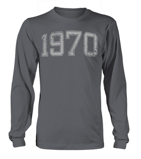 1970 Year Vintage Women's Long Sleeve