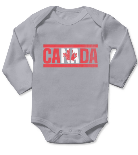 canada Long Sleeve Baby One-Piece