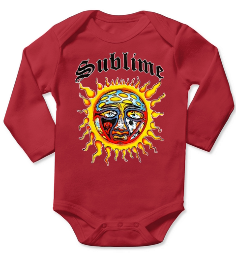 Sublime Sun Logo LBC Long Sleeve Baby One-Piece