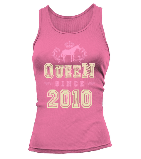 2010 Queen unicorn Tank top Woman