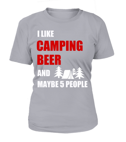 Camper like beer Camping Vacation Camp funny gift Women's T-Shirt