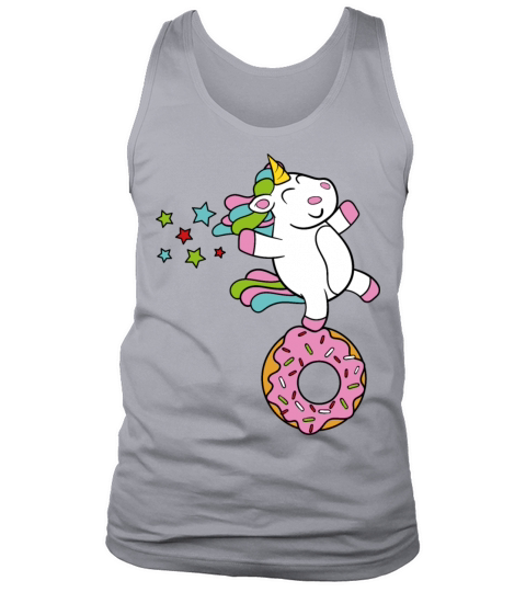 Unicorn Donut Men's Tank Top