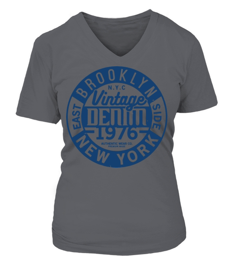 vintage denim original Women's V-Neck T-shirt