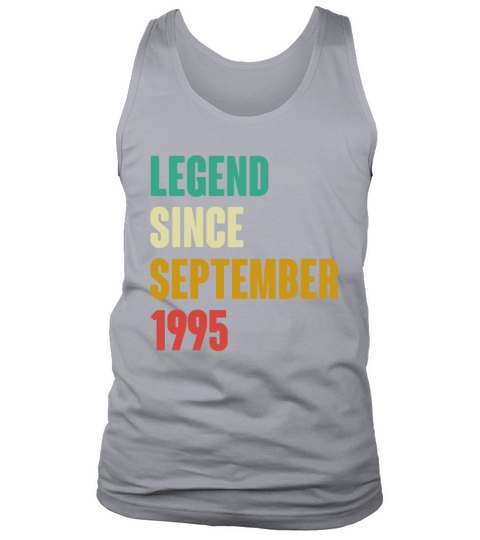 September 1995 27th Birthday 27 Years Old Bday Gi Tank Top Unisex