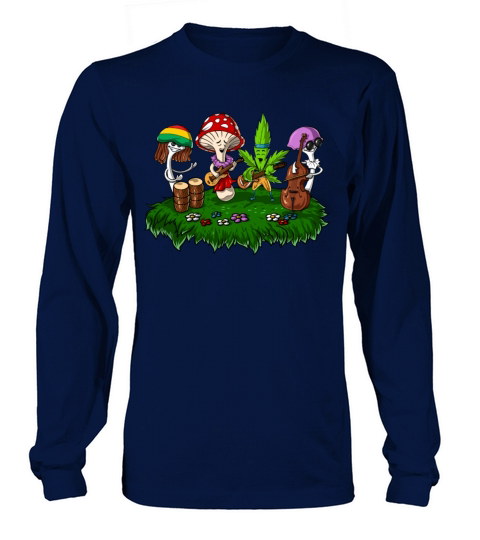 Magic Mushrooms Hippie Festival Women's Long Sleeve