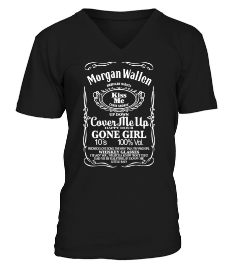 Morgan Wallen Cover Me Up V-Neck T-shirt