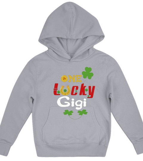 One Lucky Gigi For Happy Saint Patrick Kids Hoodie