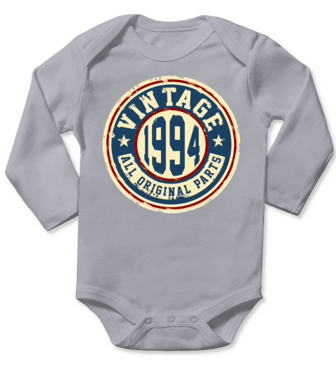 Vintage 1994 Long Sleeve Baby One-Piece
