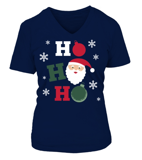 Santa Claus Women's V-Neck T-shirt