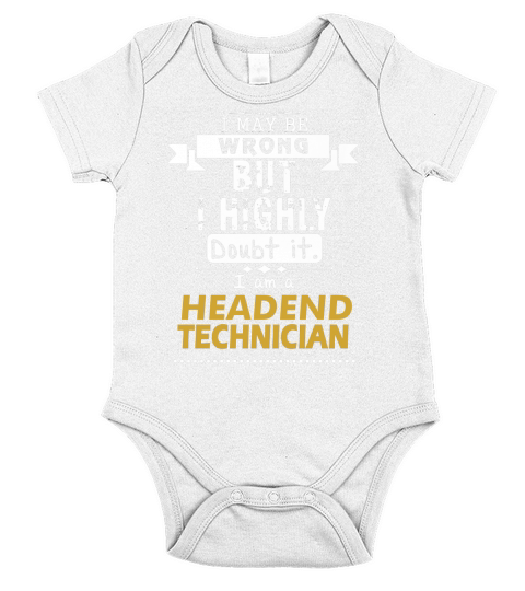 HEADEND TECHNICIAN Dout It Short Sleeve Baby One-Piece