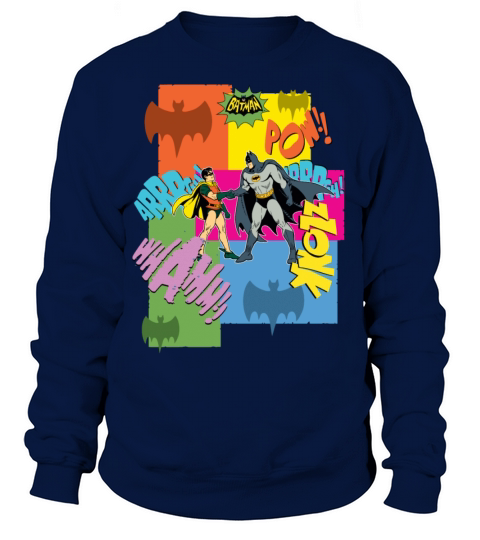 DC Comics Batman Robin Dynamic Duo Vintage Women's Sweatshirt