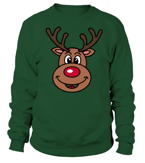 Rudolph The Red Nose Reindeer funny tshirt Women's Sweatshirt