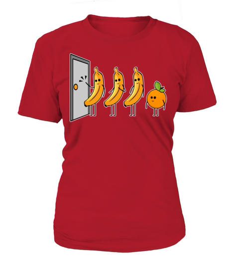 Knock Knock Whos There Banana Orange Women's T-Shirt