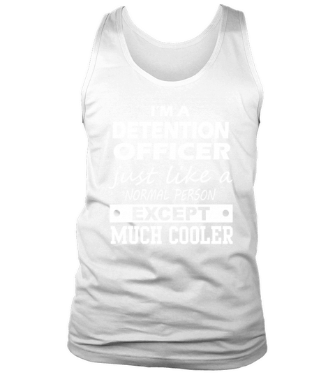 DETENTION OFFICER Cooler Tank Top Unisex