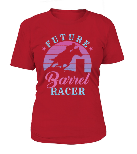 Future Barrel Racer Cute Cowgirl Barrel Racing Women's T-Shirt
