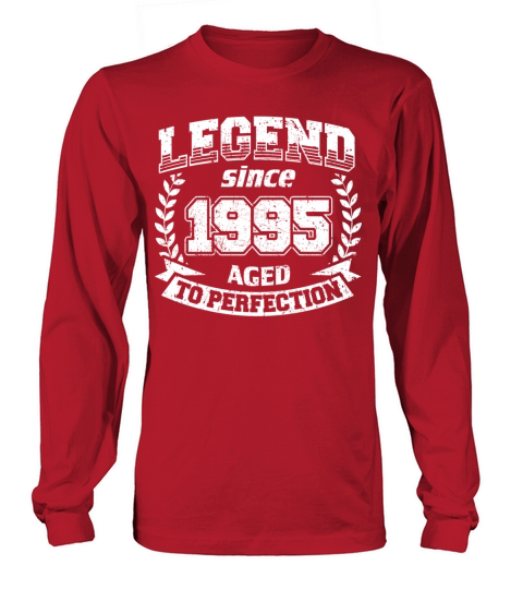 Vintage Legend Since 1995 Aged To Perfection Shirt Women's Long Sleeve